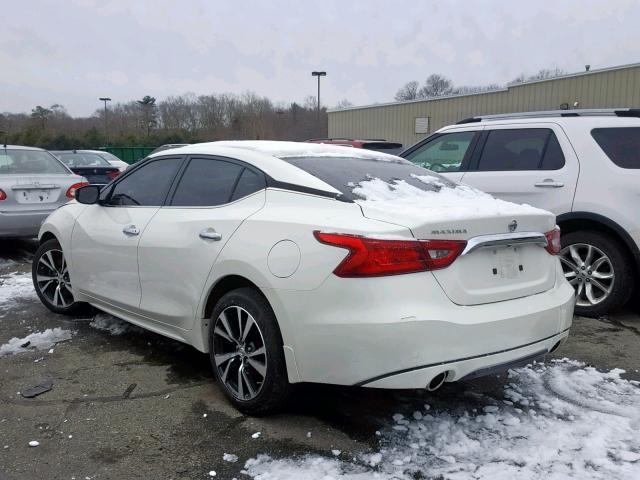 1N4AA6AP0HC384538 - 2017 NISSAN MAXIMA 3.5 WHITE photo 3