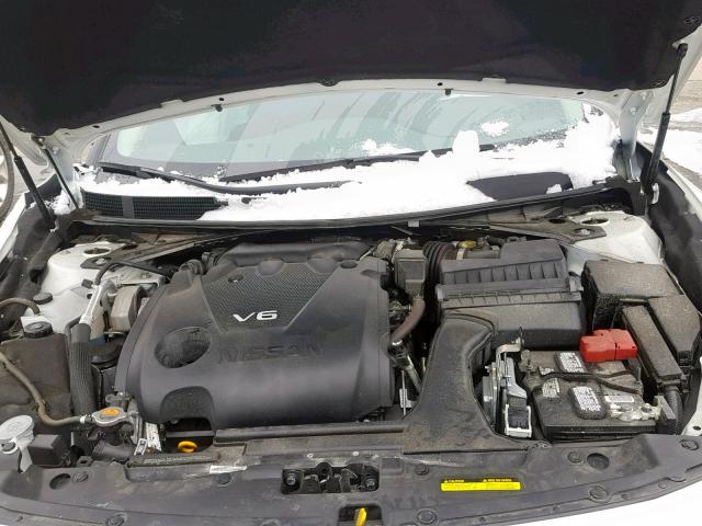 1N4AA6AP0HC384538 - 2017 NISSAN MAXIMA 3.5 WHITE photo 7