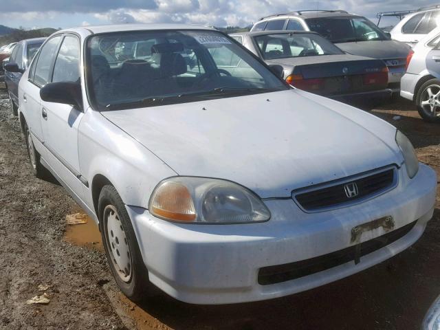 JHMEJ6521VS019134 - 1997 HONDA CIVIC DX WHITE photo 1