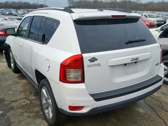 1J4NT1FA5BD175515 - 2011 JEEP COMPASS SP 白色 照片 3