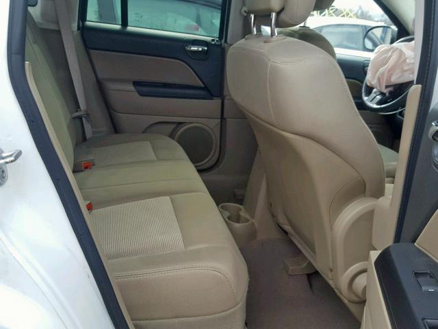 1J4NT1FA5BD175515 - 2011 JEEP COMPASS SP 白色 照片 6