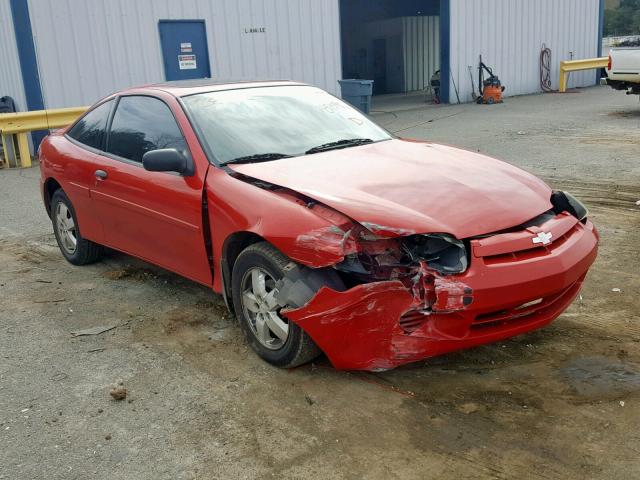 1G1JF12F537187590 - 2003 CHEVROLET CAVALIER L RED photo 1