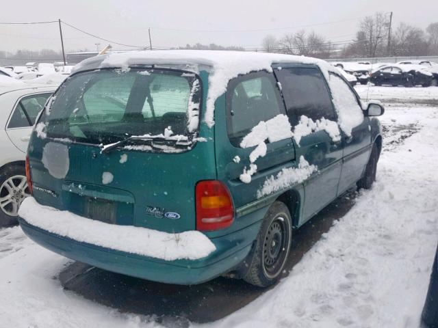 2FMDA51U2TBA96208 - 1996 FORD WINDSTAR W GREEN photo 4