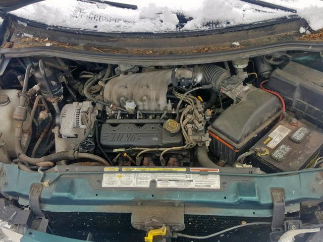 2FMDA51U2TBA96208 - 1996 FORD WINDSTAR W GREEN photo 7