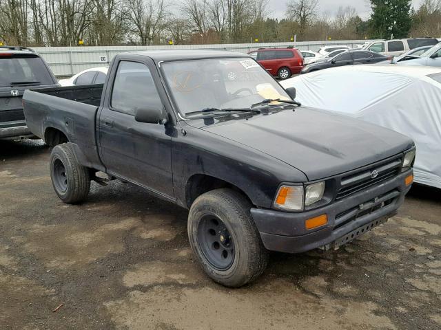 4TARN81A0PZ084238 - 1993 TOYOTA PICKUP 1/2 BLACK photo 1