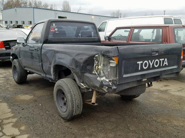 4TARN81A0PZ084238 - 1993 TOYOTA PICKUP 1/2 BLACK photo 3