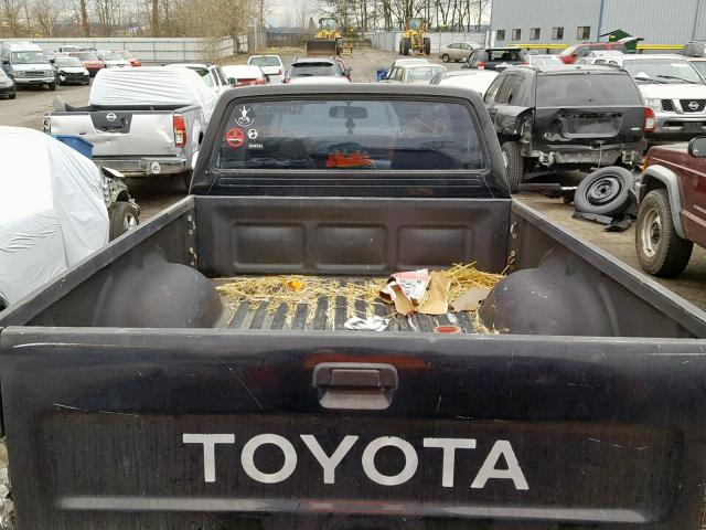 4TARN81A0PZ084238 - 1993 TOYOTA PICKUP 1/2 BLACK photo 6