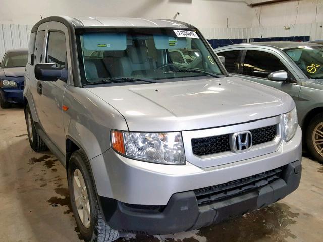 5J6YH2H7XAL009193 - 2010 HONDA ELEMENT EX SILVER photo 1