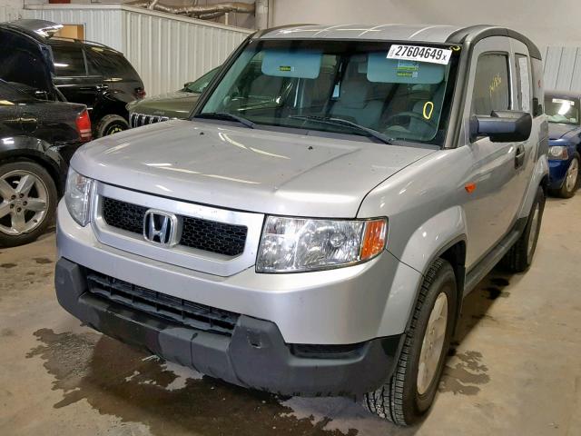 5J6YH2H7XAL009193 - 2010 HONDA ELEMENT EX SILVER photo 2