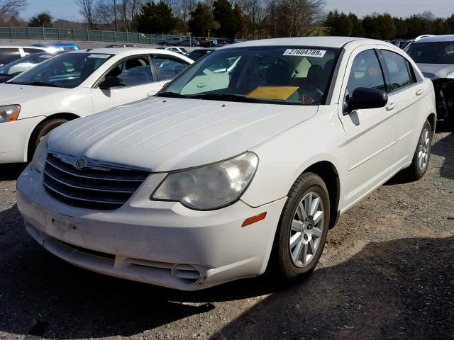 1C3LC46K98N300370 - 2008 CHRYSLER SEBRING LX WHITE photo 2