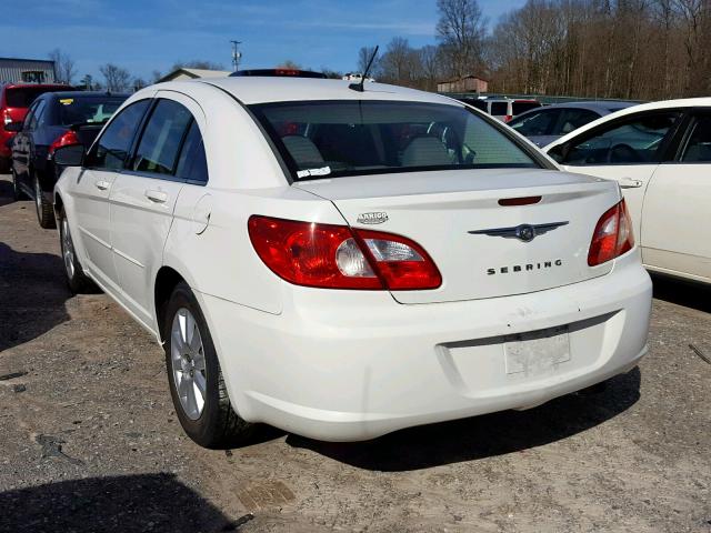 1C3LC46K98N300370 - 2008 CHRYSLER SEBRING LX WHITE photo 3