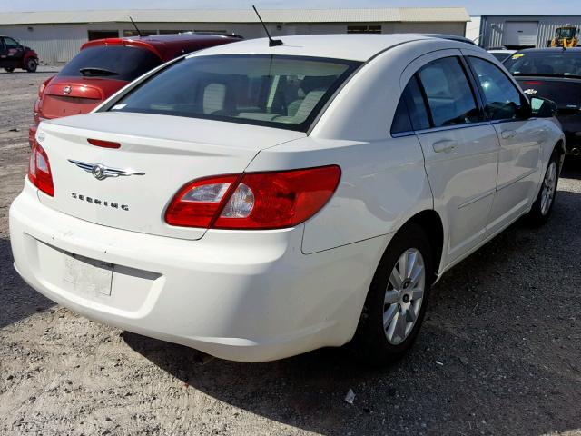 1C3LC46K98N300370 - 2008 CHRYSLER SEBRING LX WHITE photo 4