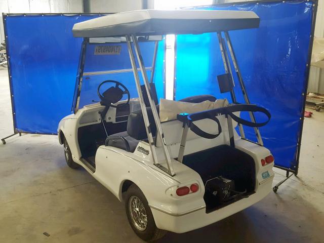 30006815555 - 1998 EZ GOLFCART WHITE photo 3