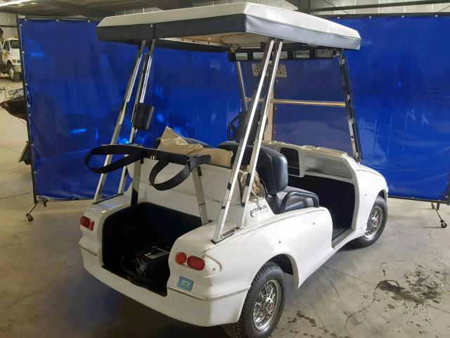 30006815555 - 1998 EZ GOLFCART WHITE photo 4