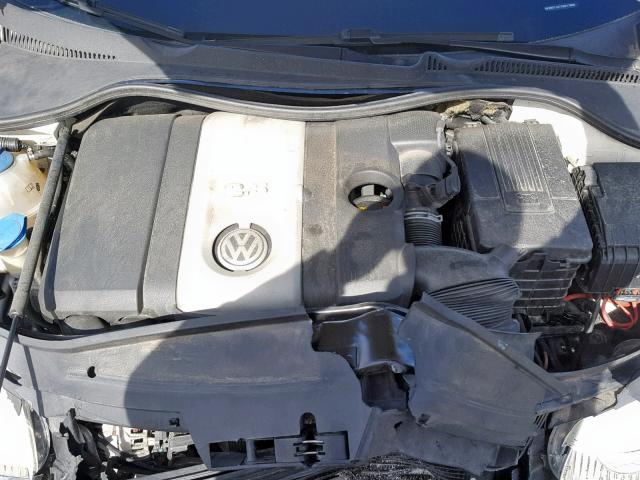 3VWSF71K77M017608 - 2007 VOLKSWAGEN JETTA 2.5 WHITE photo 7