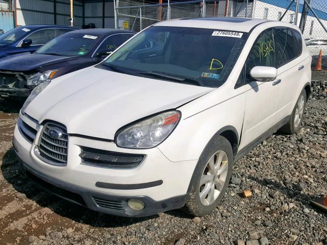 4S4WX85C764405258 - 2006 SUBARU B9 TRIBECA WHITE photo 2