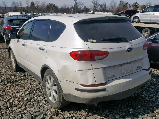 4S4WX85C764405258 - 2006 SUBARU B9 TRIBECA WHITE photo 3