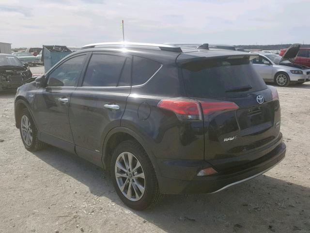 JTMDJREV4JD223174 - 2018 TOYOTA RAV4 HV LI BLACK photo 3