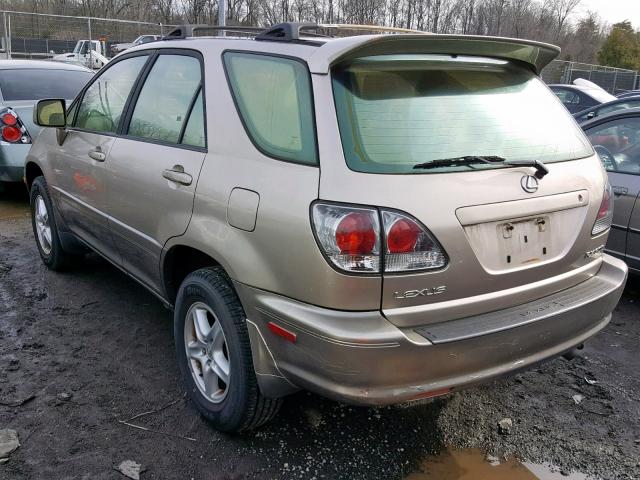 JTJHF10U810194804 - 2001 LEXUS RX 300 SILVER photo 3