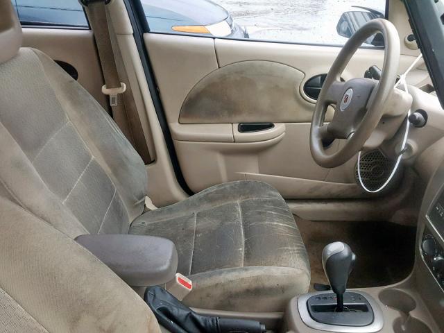 1G8AJ55F47Z115695 - 2007 SATURN ION LEVEL GREEN photo 5