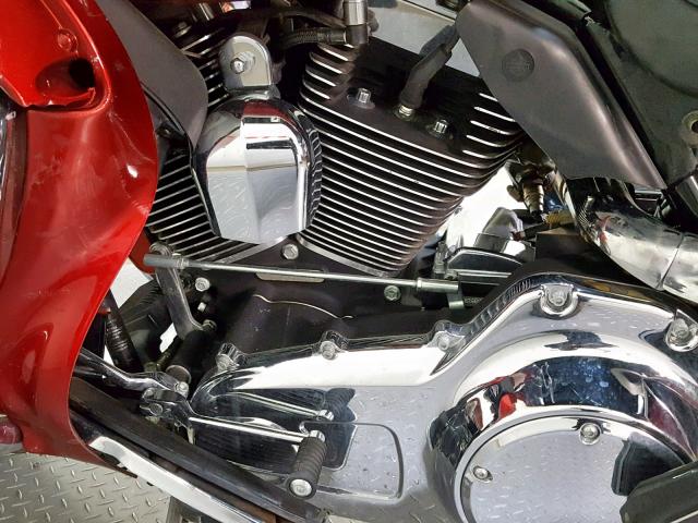 1HD1FC4168Y702259 - 2008 HARLEY-DAVIDSON FLHTCUI RED photo 11