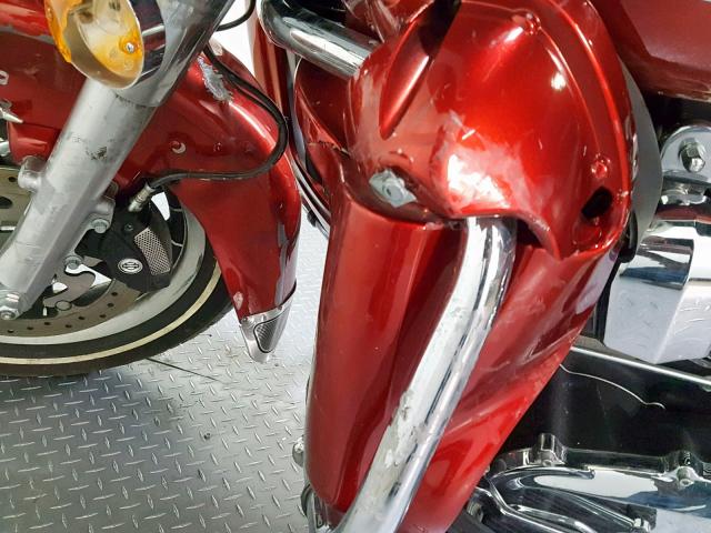 1HD1FC4168Y702259 - 2008 HARLEY-DAVIDSON FLHTCUI RED photo 14