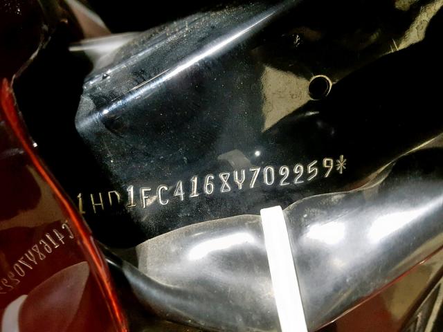 1HD1FC4168Y702259 - 2008 HARLEY-DAVIDSON FLHTCUI RED photo 20