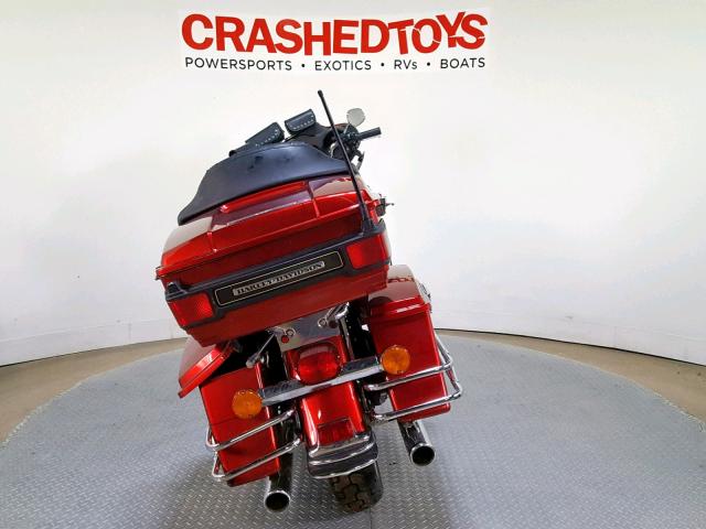 1HD1FC4168Y702259 - 2008 HARLEY-DAVIDSON FLHTCUI RED photo 7