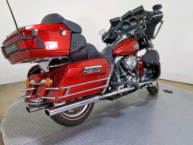 1HD1FC4168Y702259 - 2008 HARLEY-DAVIDSON FLHTCUI RED photo 8