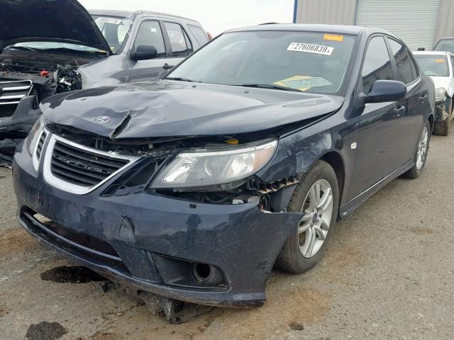 YS3FA4CY2B1315176 - 2011 SAAB 9-3 2.0T BLUE photo 2