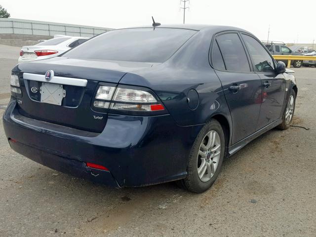 YS3FA4CY2B1315176 - 2011 SAAB 9-3 2.0T BLUE photo 4