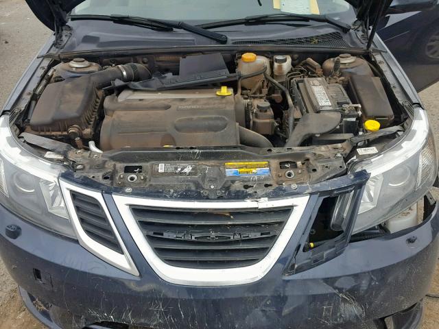 YS3FA4CY2B1315176 - 2011 SAAB 9-3 2.0T BLUE photo 7