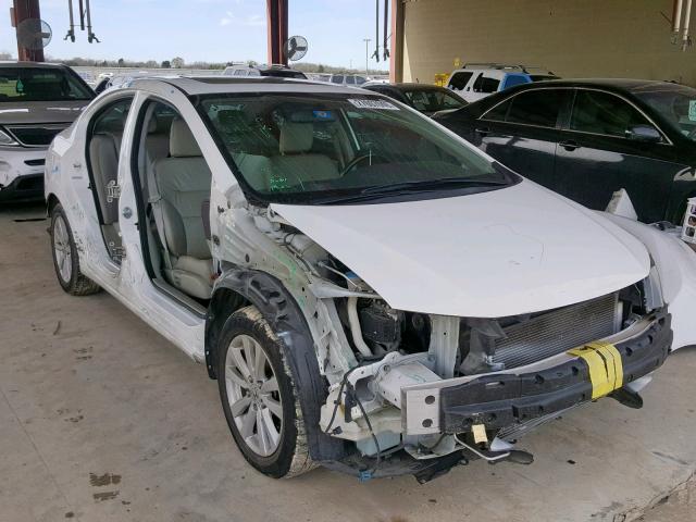 2HGFB2F91CH500868 - 2012 HONDA CIVIC EXL WHITE photo 1