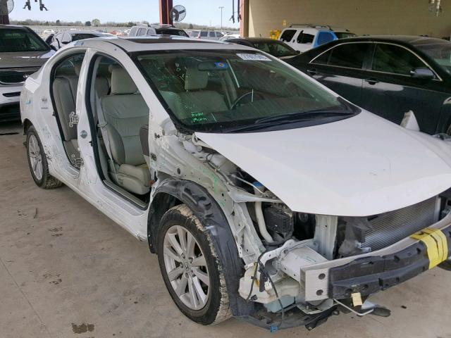 2HGFB2F91CH500868 - 2012 HONDA CIVIC EXL WHITE photo 9