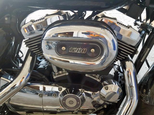 1HD1CGP136K444908 - 2006 HARLEY-DAVIDSON XL1200 C BLACK photo 7