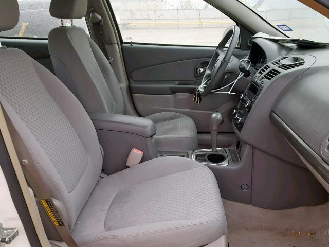 1G1ZT61886F145288 - 2006 CHEVROLET MALIBU MAX WHITE photo 5