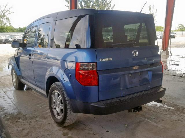 5J6YH18746L015606 - 2006 HONDA ELEMENT EX BLUE photo 3