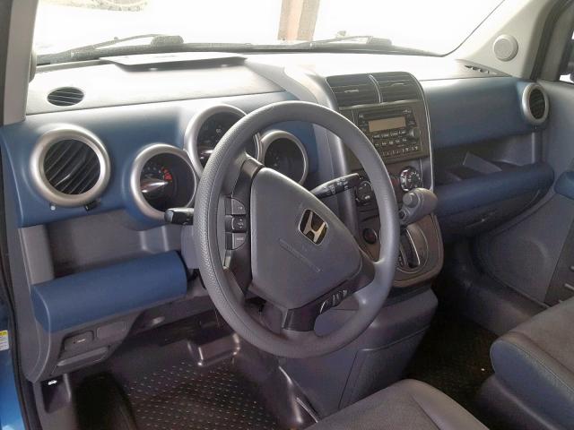 5J6YH18746L015606 - 2006 HONDA ELEMENT EX BLUE photo 9