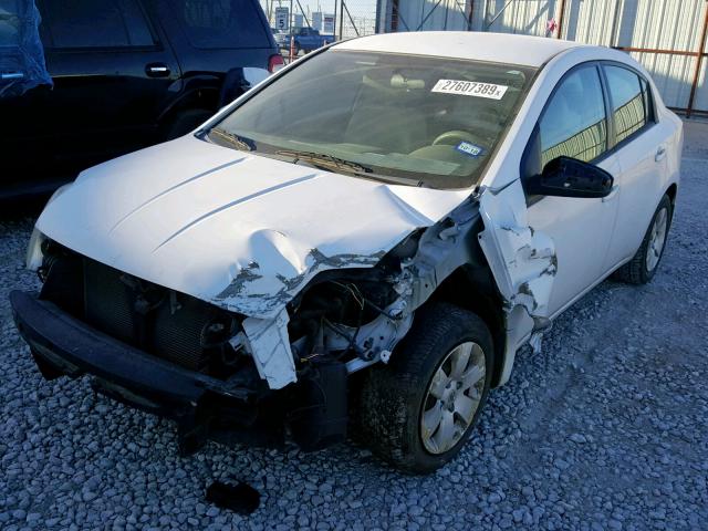 3N1AB61E27L646653 - 2007 NISSAN SENTRA 2.0 WHITE photo 2