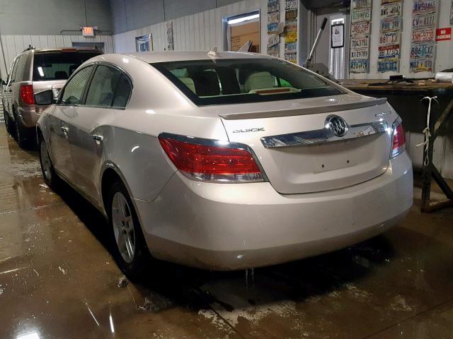 1G4GA5GCXBF121865 - 2011 BUICK LACROSSE C TAN photo 3