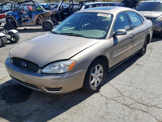 1FAFP56U36A230007 - 2006 FORD TAURUS SEL TAN photo 2