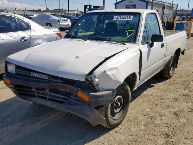 JT4RN81P2N0092058 - 1992 TOYOTA PICKUP 1/2 WHITE photo 2