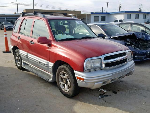 2CNBE634516910629 - 2001 CHEVROLET TRACKER LT RED photo 1