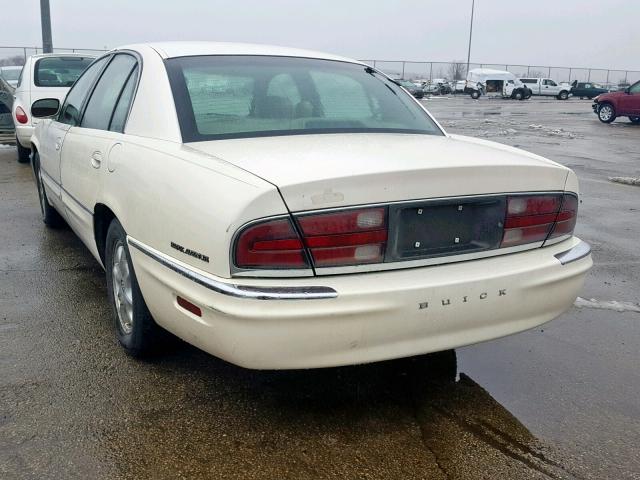 1G4CW54K914199799 - 2001 BUICK PARK AVENU WHITE photo 3