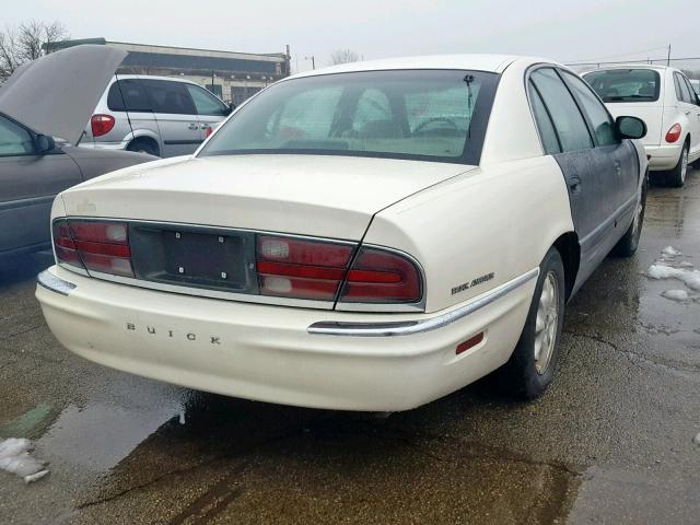 1G4CW54K914199799 - 2001 BUICK PARK AVENU WHITE photo 4