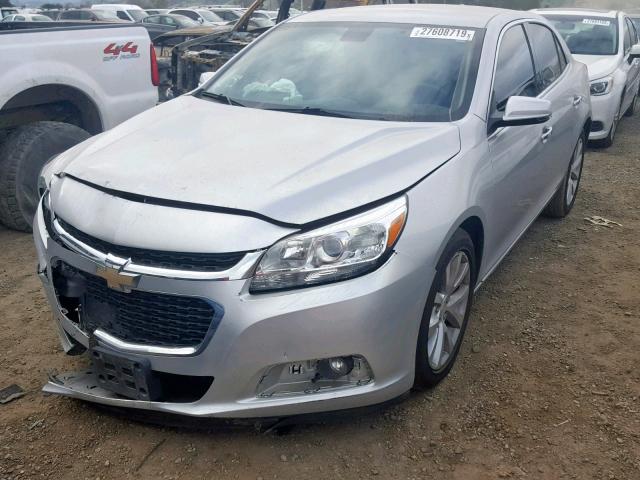 1G11H5SL1EF173668 - 2014 CHEVROLET MALIBU LTZ GRAY photo 2