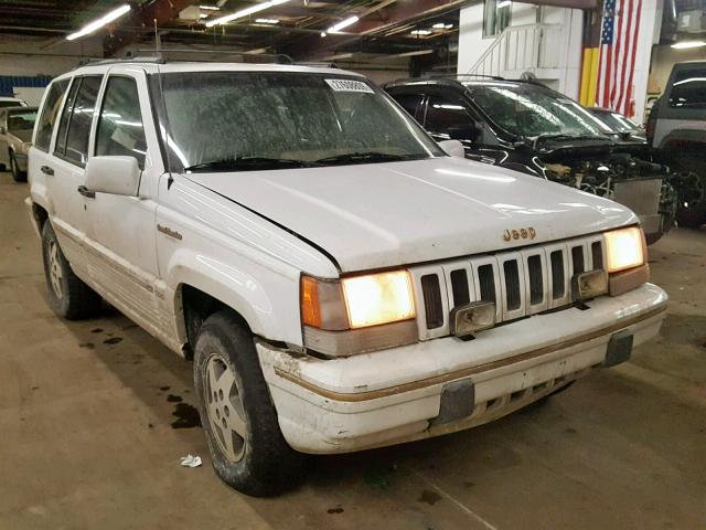 1J4GZ78S2SC751311 - 1995 JEEP GRAND CHER WHITE photo 1