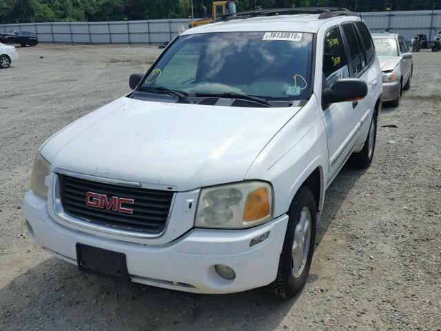 1GKDT13S922228974 - 2002 GMC ENVOY WHITE photo 2