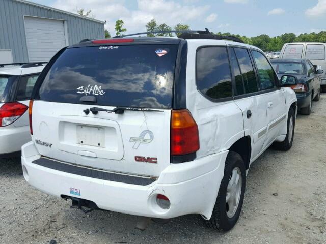 1GKDT13S922228974 - 2002 GMC ENVOY WHITE photo 4