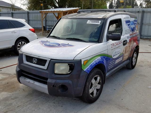 5J6YH18635L014453 - 2005 HONDA ELEMENT EX CHARCOAL photo 2